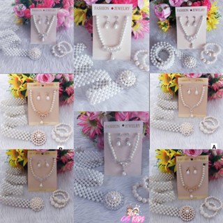 💕เซ็ตเครื่องประดับมุก พร้อมส่ง🛍