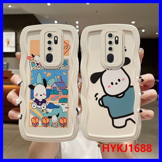 เคส OPPO A9 2020 OPPO A5 2020 tpu ซิลิโคน ลายคลื่น ฝาครอบป้องกัน ขอบเต็ม นิ่ม