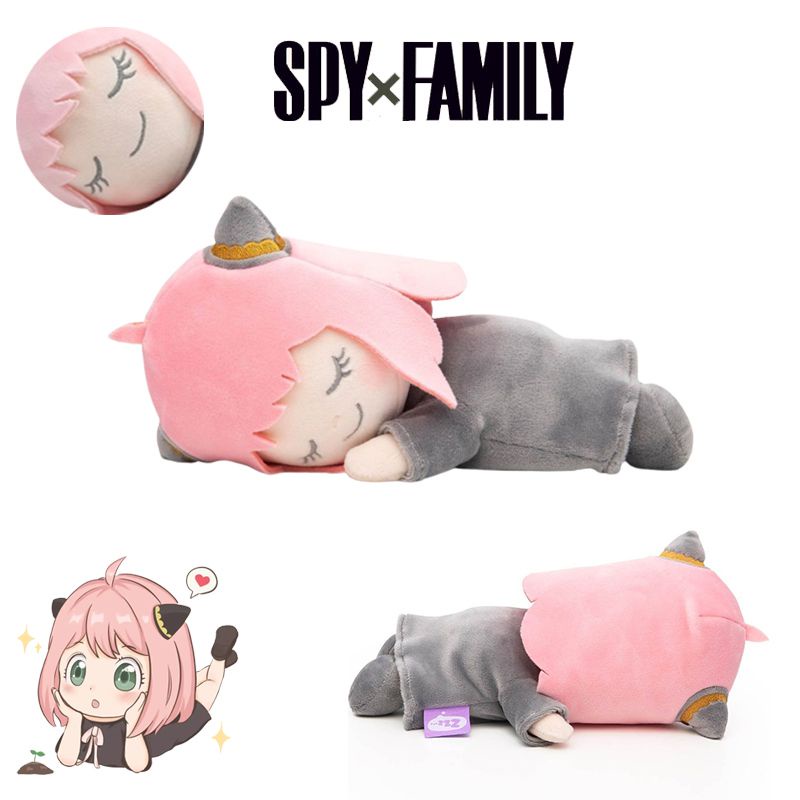 ตุ๊กตานุ่ม-รูปการ์ตูน-spy-family-anya-forger-คุณภาพสูง-ของเล่นสําหรับเด็ก