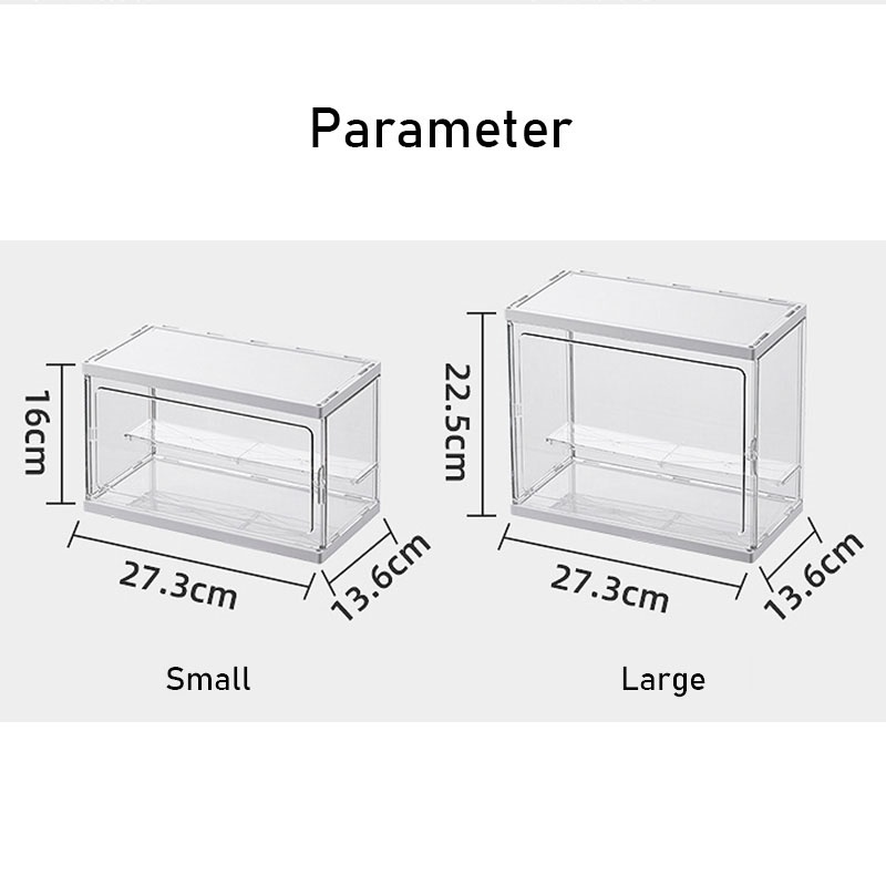 กล่องตาบอดยืนแสดงการจัดเก็บเลโก้ชั้นวางรูปตู้แสดงผลโปร่งใสอะคริลิฟองมาร์ทกล่องแสดงตุ๊กตา