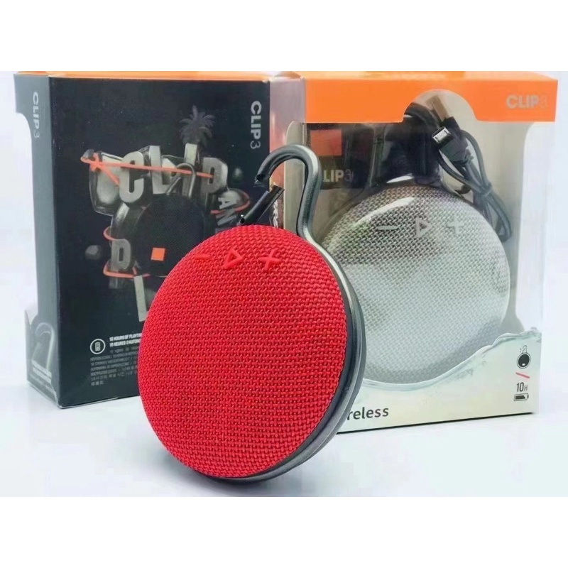 JBL Clip Portable Bluetooth Speaker ลำโพงบลูทูธสำหรับพกพา กันน้ำกันฝุ่น  IPX7 รับประกันศูนย์ไทย Case กันกระแทกอย่างดี