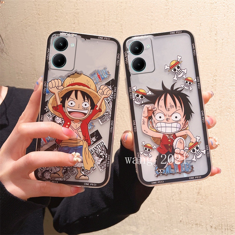 new-phone-case-realme-10-pro-plus-10t-5g-4g-เคส-casing-creativity-cartoon-run-luffy-transparent-ultra-thin-silicone-anti-fall-soft-case-เคสโทรศัพท