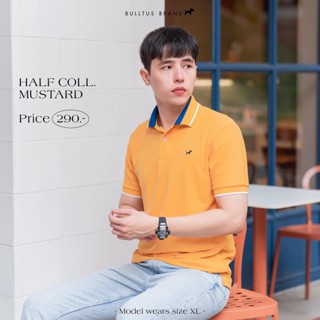 เสื้อโปโล สีเหลืองเข้ม BULLTUS BRAND Half Collection