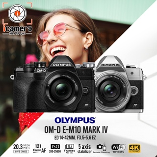 Olympus Camera OM-D E-M10 Mark 4 Kit 14-42 mm.F3.5-5.6 EZ - รับประกันร้าน icamera 1ปี