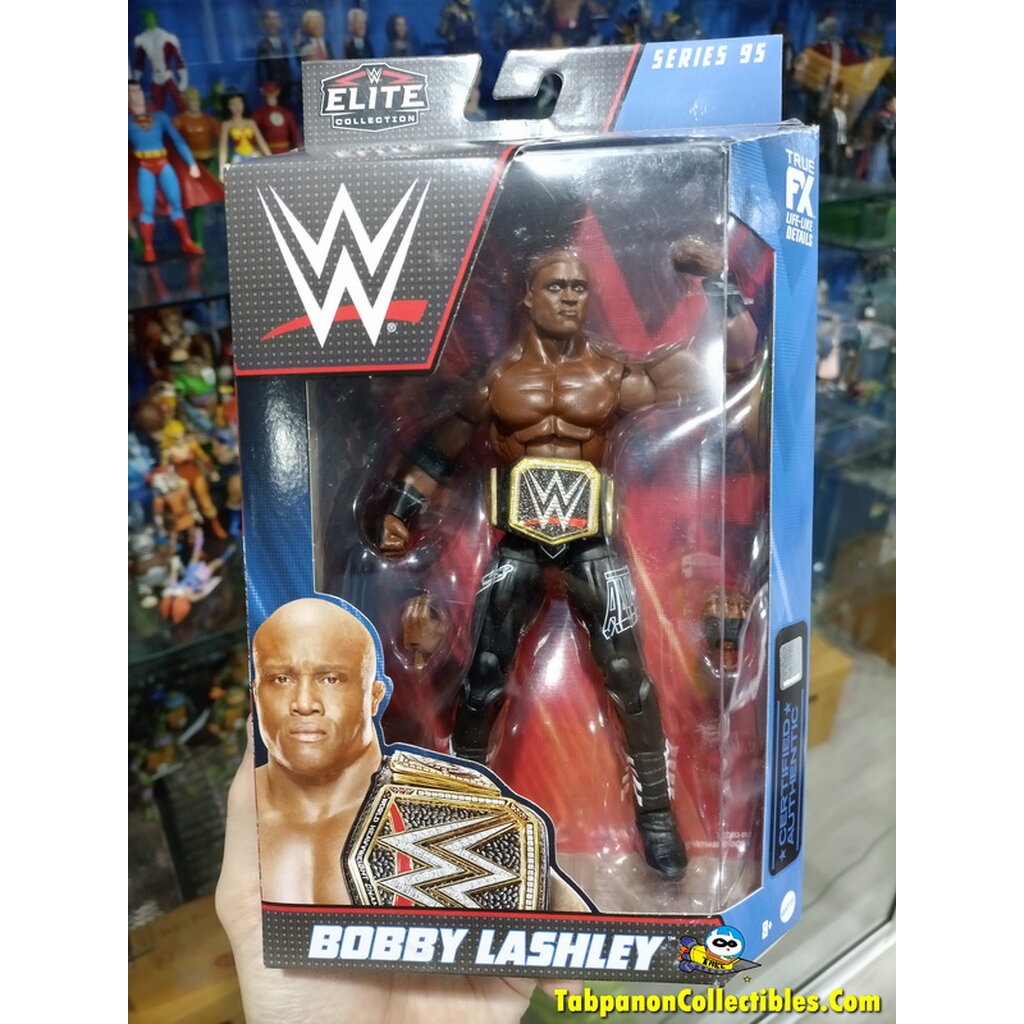 WWE Action Figure Bobby Lashley 15cm – Snodata Con Costume Ufficiale E TrueFX – Giocattolo Da Collezione Per Bambini 6+ Anni