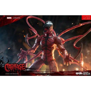 ใหม่!! พร้อมส่ง💥 โมเดล Carnage จากเรื่อง Venom เล่นกับ Spidermanได้ งานแท้ลิขสิทธิ์ ZD Toys สูงประมาณ 23 Cm กล่องใหญ่มาก