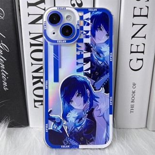 Genshin impact Yelan เคสโทรศัพท์มือถือ แบบใส กันกระแทก สําหรับ iPhone 14 13 12 11 pro promax x xs xsmax xr 7 8 plus