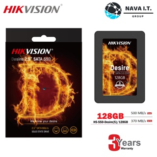 ภาพหน้าปกสินค้า⚡️กรุงเทพฯด่วน1ชั่วโมง⚡️ HIKVISION Desire(S) 3D NAND 2.5\" SATA III 128 GB (HIKSSDDESIRE128G) ประกัน 3 ปี ที่เกี่ยวข้อง