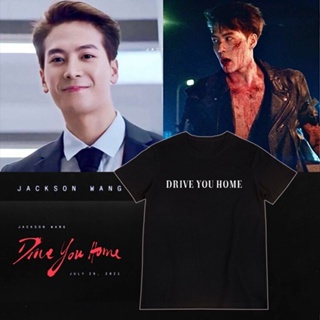 【ใหม่】พร้อมส่ง เสื้อยืดทีมหวัง Team wang JACKSON WANG GOT7 เสื้อยืดแฟชั่น เสื้อยืดชายหญิง Cotton 100% พิมพ์ลายกราฟฟิตี้