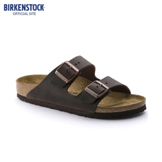 BIRKENSTOCK Arizona NU Oiled Habana รองเท้าแตะ Unisex สี้น้ำตาลเข้ม รุ่น 52531 (regular)