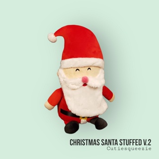 ตุ๊กตาคริสต์มาส ซานต้า (หลับตา) ไซร์ S สีแดง Christmas (Santa) V.2022 (Closed Eyes)  Red  Stuffed Toy