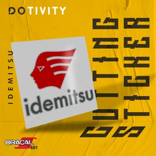 สติกเกอร์ตัด IDEMITSU 2 สี