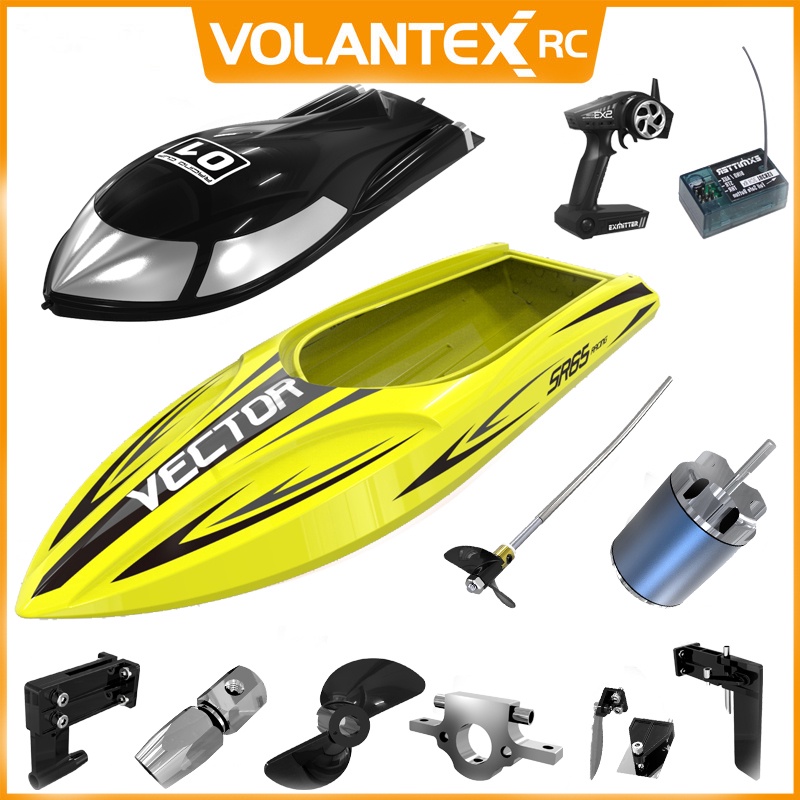 volantex-rc-boat-parts-hull-propeller-motor-coupler-motor-mount-switch-bolt-shaft-propeller-for-vector-sr65-792-5-boat