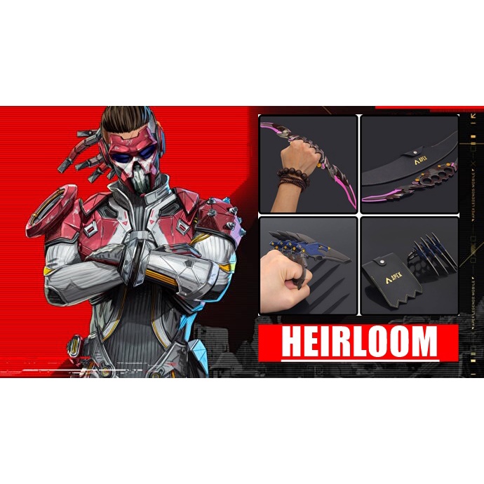 โมเดลอาวุธ-fade-heirloom-signature-weapon-apex-legends-อาวุธ-fade-วัสดุเหล็ก