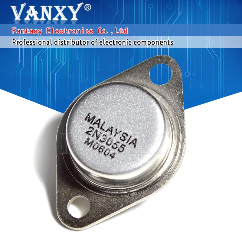 5PCS Power Transistors – 2N3055 MJ2955 2N3773 BUX98A BUX48A LM338K MJ802 TO-3