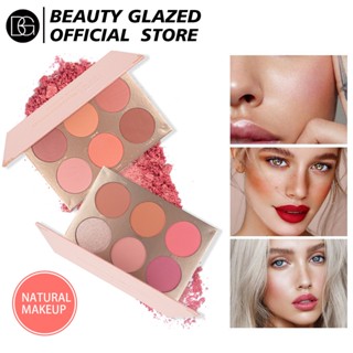 Beauty GLAZED บลัชออนปัดแก้ม รองพื้น 6 สี สําหรับแต่งหน้า