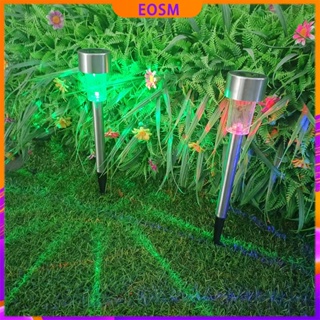 EOSM ไฟสนามหญ้าพลังงานแสงอาทิตย์สนามค่ายไฟแนวตั้งสวนไฟตกแต่งสวนไฟสนามหญ้าพลังงานแสงอาทิตย์  จัดส่งตลอด 24 ชม