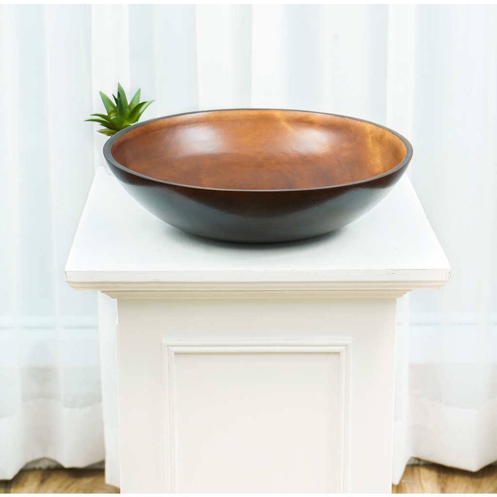 Vasora Decorative Mango Wood Tray ถาดใส่ของ ถาดผลไม้ ชามไม้ มะม่วง ขนาด ...