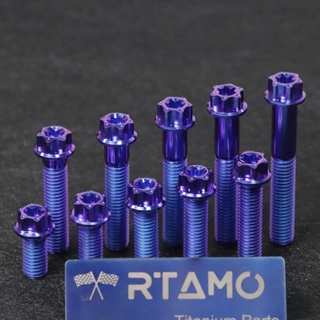 ภาพขนาดย่อของภาพหน้าปกสินค้าRTAMO Titanium Gr5 1.5P M10(เบอร์ 14)20/25/30-65L 16D ItSalaya ปั๊ม Brembo M4.32,M50/M50s For Nmax/Xmax,คาลิปเปอร์ดั้งเดิม S1000rr/Ducati/KTM จากร้าน modifikasiracing.th บน Shopee ภาพที่ 3