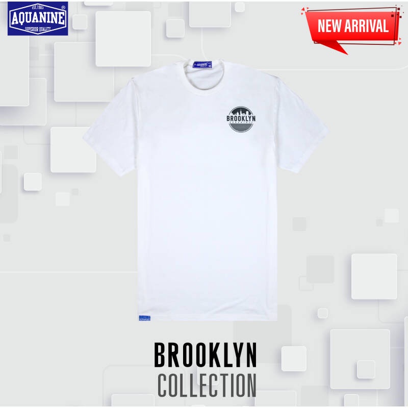 ใหม่-aquanineเสื้อยืดผู้ชาย-รุ่น-brooklyn-เสื้อผ้าผู้ชาย-เสื้อยืด-ลิขสิทธิ์แท้