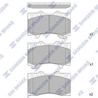 ผ้าดิสเบรคหน้า NISSAN PATROL Y62 4.0 5.6 2010- HI-Q