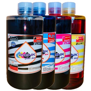 24INK น้ำหมึกชนิดเติมสำหรับ Canon ขนาด 1000 ml.