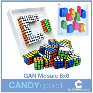 รูบิค GAN Mosaic 6x6 , GAN Mosaic 10x10 puzzle cube, Mosaic Cube | by CANDYspeed