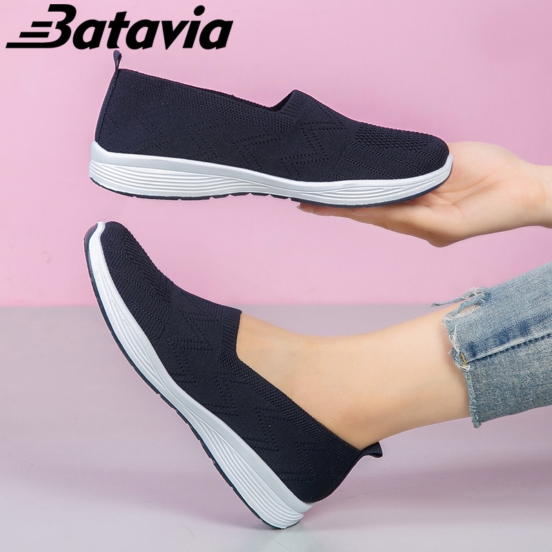 Batavia New Flat Leisure Women's Shoes Shoes Women A164 Shopee Thailand