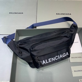 พรี​ ราคา3400 Balenciaga Nylon กระเป๋าคาดอก กระเป๋า​คาด​เอว​