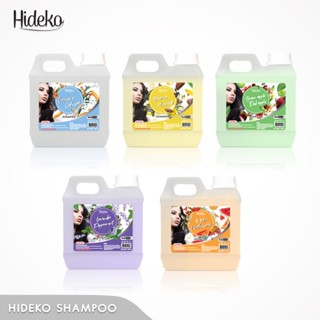 HIDEKO แชมพู&amp;ครีมนวด บำรุงเส้นผม (Shampoo/Conditioner) 🌺 กลิ่นหอมติดผม นาน 8 ชม ขนาด 1000 ml