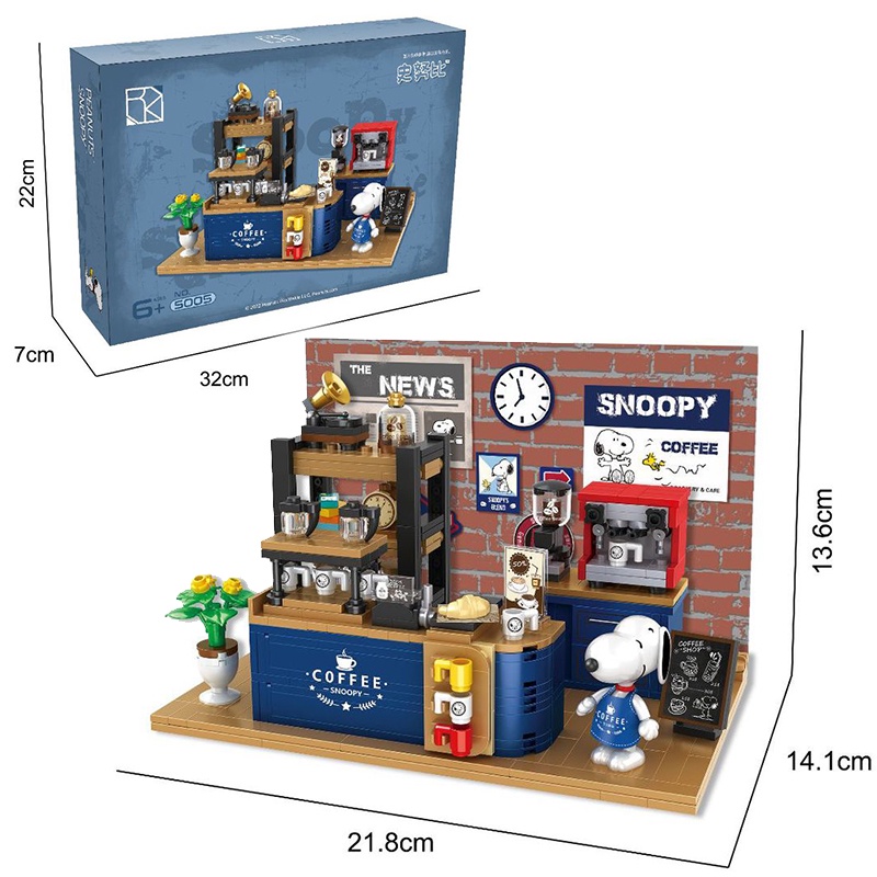 ถั่วลิสง Snoopy กล่องตาบอด 28 รุ่น Good Friend หลากหลายฉากชีวิต Charlie ...