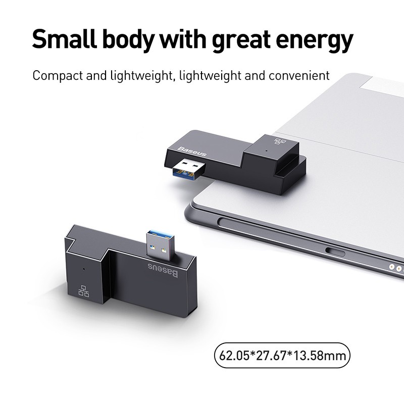 baseus-ลดราคาพิเศษ-ฮับแยกสาย-usb-3-0-rj45-สําหรับ-surface-go-pro-macbook-pro