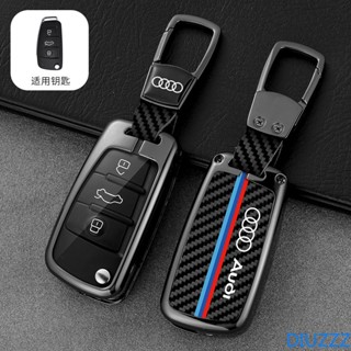 เคสรีโมทกุญแจรถยนต์ โลหะผสมสังกะสี สําหรับ Audi A3 A4 A5 C5 8P B6 B7 B8 C6 RS3 Q3 Q7 TT 8L 8V S3