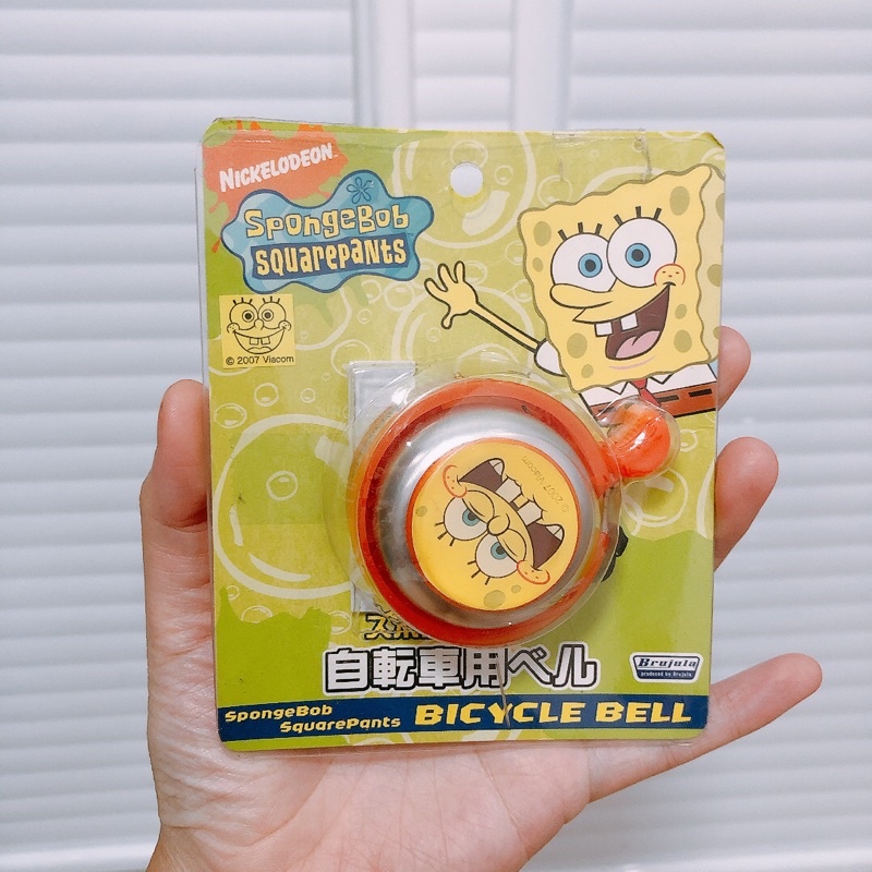 กระดิ่งติดจักรยานสำหรับเด็ก-bycicle-bell-spongebob-ลิขสิทธิ์แท้จากญี่ปุ่น