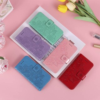 เคสโทรศัพท์หนัง แบบฝาพับแม่เหล็ก พร้อมช่องใส่บัตร สําหรับ OPPO A17 A16 A16k A15 A15s A12 A9 A5 A96 A76 A36 A57 A77 A92 A72 A52 A55 A54 A5s A74 A95