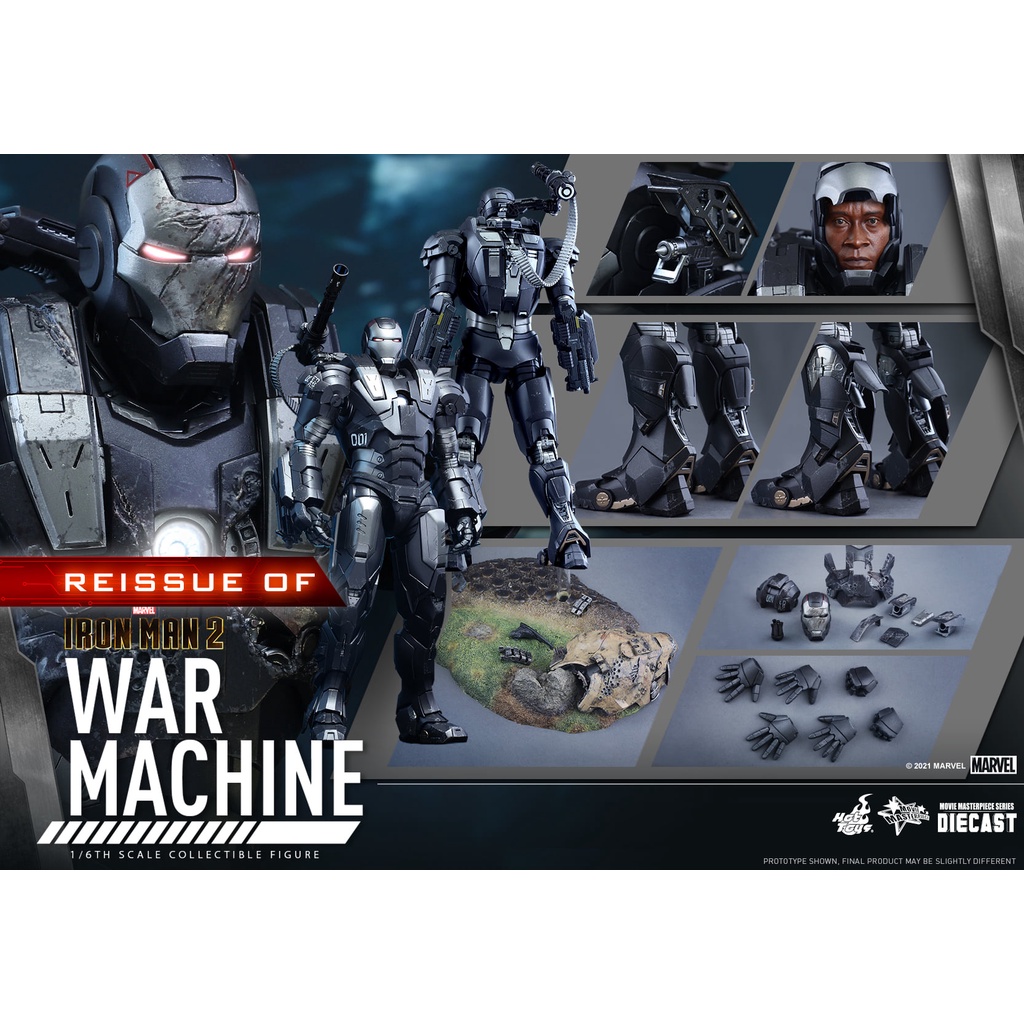 พร้อมส่ง-hot-toys-mms331d13b-1-6-iron-man-2-war-machine-reissue