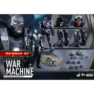 พร้อมส่ง 📦 Hot Toys MMS331D13B 1/6 Iron Man 2 - War Machine (Reissue)
