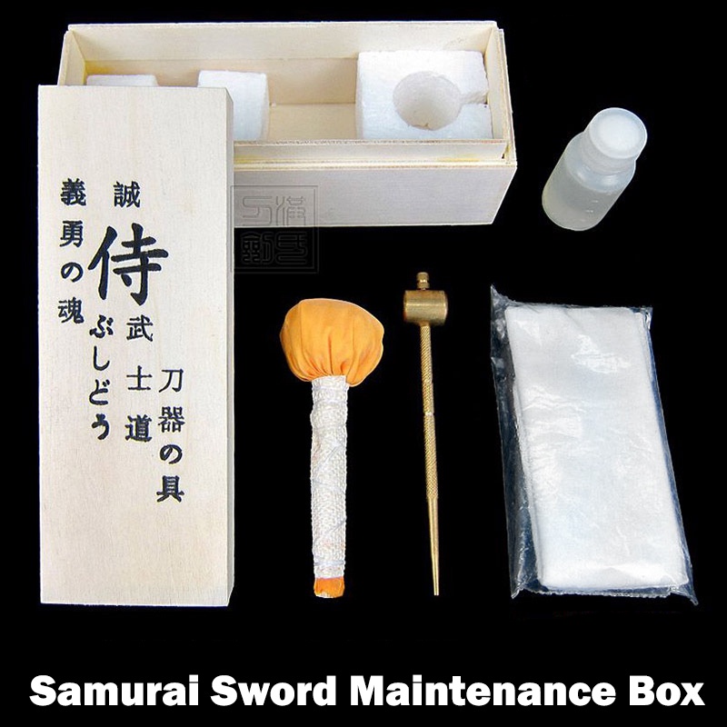 maintenance-box-set-sweord-katana-ninja-samurai-ชุดเครื่องมือบำรุงรักษาดาบ-ป้องกันการเกิดสนิม-ดาบญี่ปุ่น-นินจา-คาตานะ