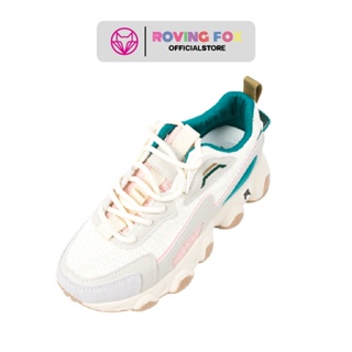 สินค้า [ Rovingfox sneaker ] รองเท้าผ้าใบผู้หญิง รุ่น FW1910 มี 2 สี