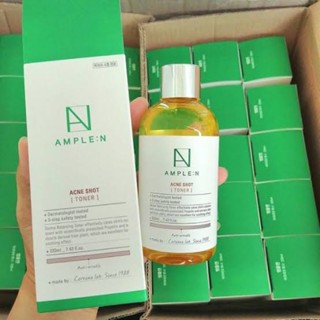 Ample N Acne Shot Toner 220ml. โทนเนอร์สำหรับคนเป็นสิว