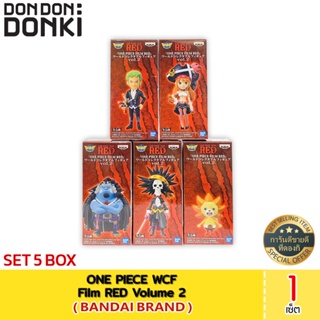 ONE PIECE WCF - Film: RED Volume 2 (SET 5 box all)