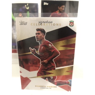 2021-22 Topps Liverpool FC Team Set Soccer Signature Celebrations