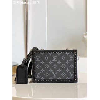 พรี​ ราคา9500 Lv Louis Vuitton Soft Trunk M20251 หนังแท้กระเป๋าสะพาย กระเป๋าสะพายไหล่ กระเป๋าสะพายข้าง