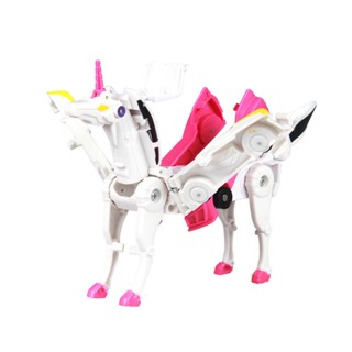 ✐✐❧Magic unicorn deformation toy การชนกันของการเปลี่ยนรูป ปีกบิน Tianma รวม two-in-one รถของเล่น Pegasus toy