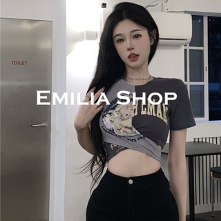 EMILIA SHOP เสื้อแขนยาว 2022 Trendy  Stylish S031097 36Z230909