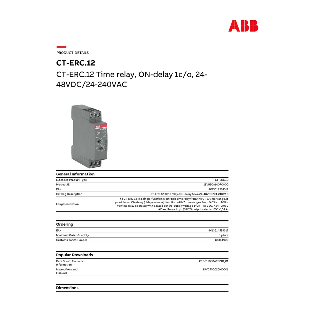 abb-ตัวตั้งเวลาอิเลคทรอนิคส์-ct-erc-12-electronic-timers