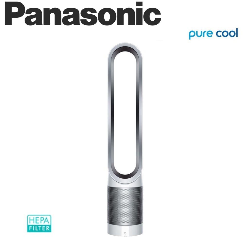 ภาพหน้าปกสินค้าPanasonic Style Pure Cool Tower Purifier White Silver เครื่องฟอกอากาศ ไดสัน สีขาว