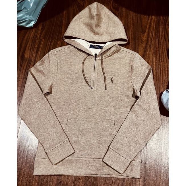 Polo ralph lauren double knit hoodie deals