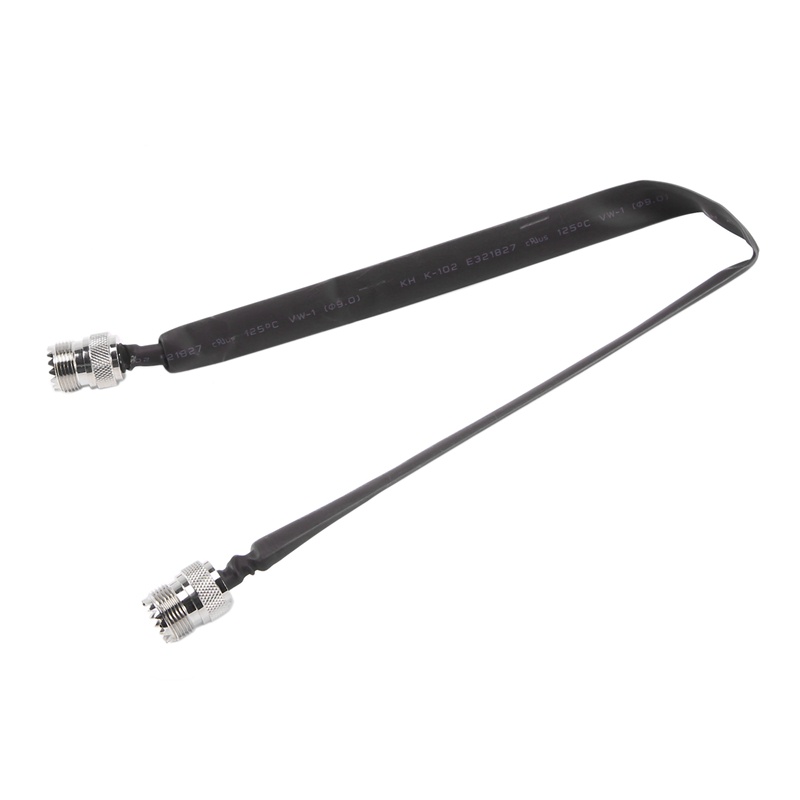 สายเคเบิลโคแอ็กเชียล-rf-so239-uhf-ตัวเมีย-เป็น-uhf-ตัวเมีย-50-โอห์ม