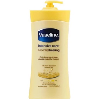Vaseline Intensive Care Essential Healing Non Greasy Lotion 600ml.